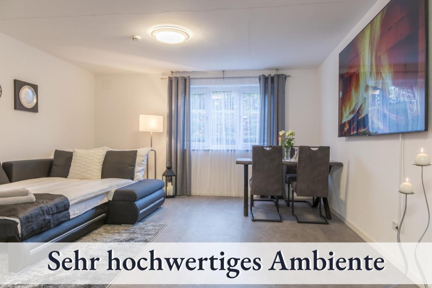 Relaxapartment 15 Massagesessel Smarttv Kueche Appartement Biberach an der Riß